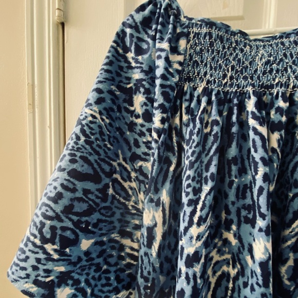 Smocked Cotton Gown - Picture 3 of 4